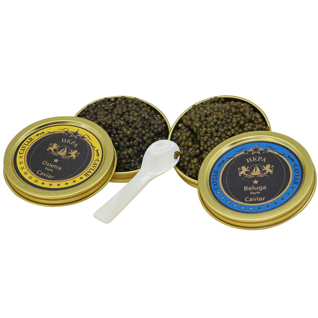 Kaviar Duo 2 x 30g (Osietra, Beluga Premier)